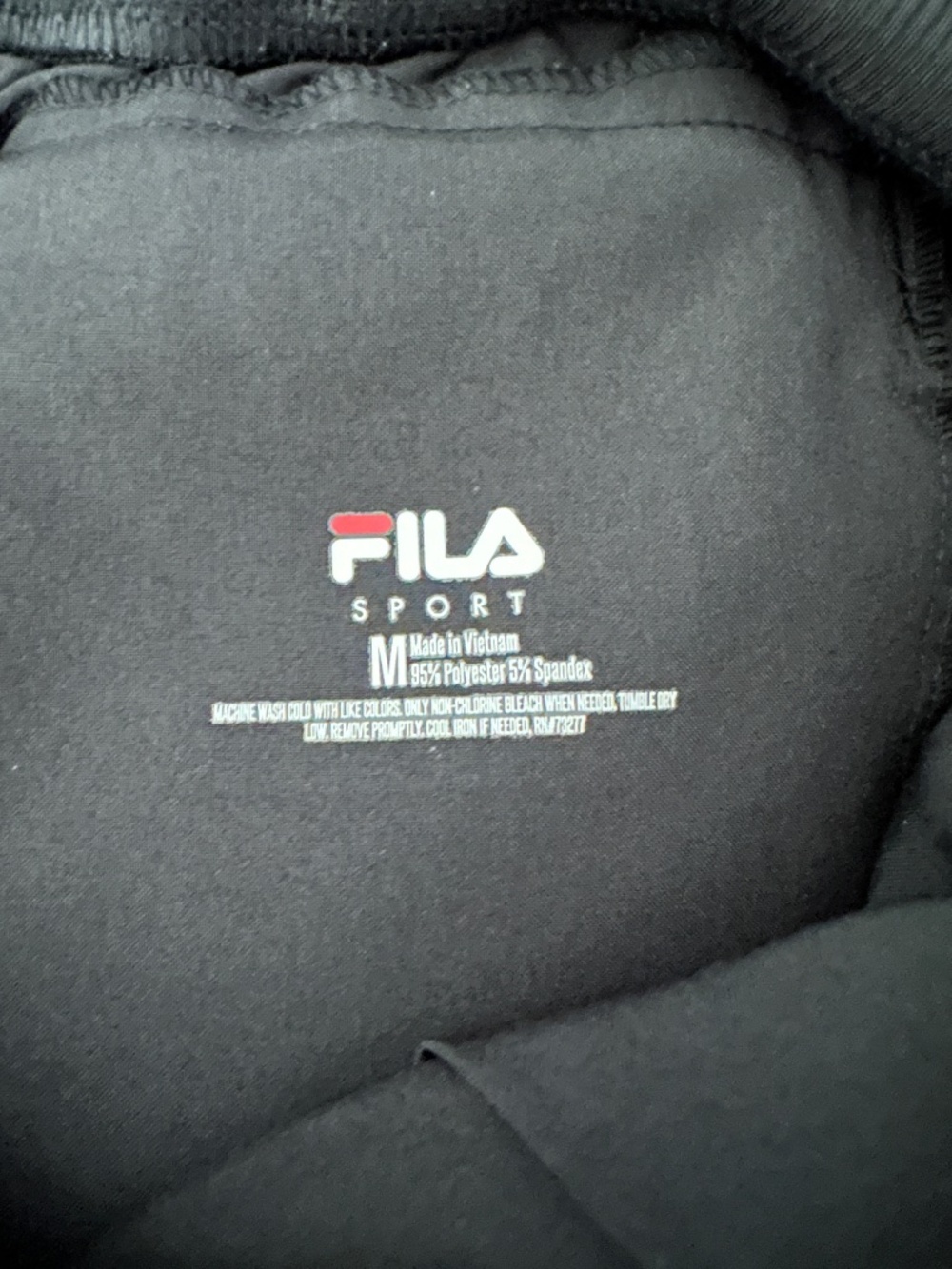 Fila 2 Pairs of Black Shorts - Medium - Picture 3 of 3